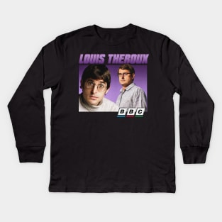 Louis Theroux 90s Alternate Kids Long Sleeve T-Shirt